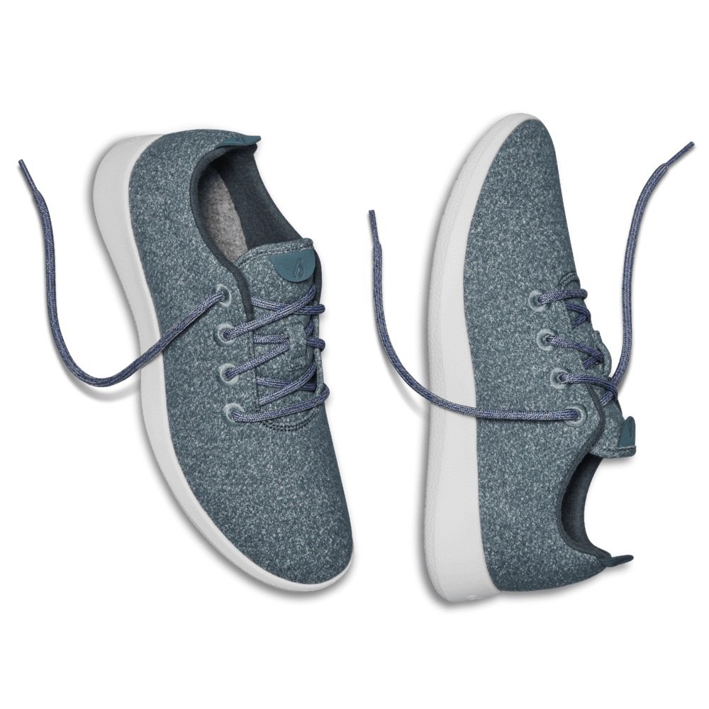 Allbirds Men\'s Wool Runners - Sneakers Blue - BZC683542